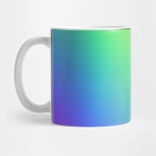 Gradient Metallic DIY Fluid Rainbow Theme Pattern Mug